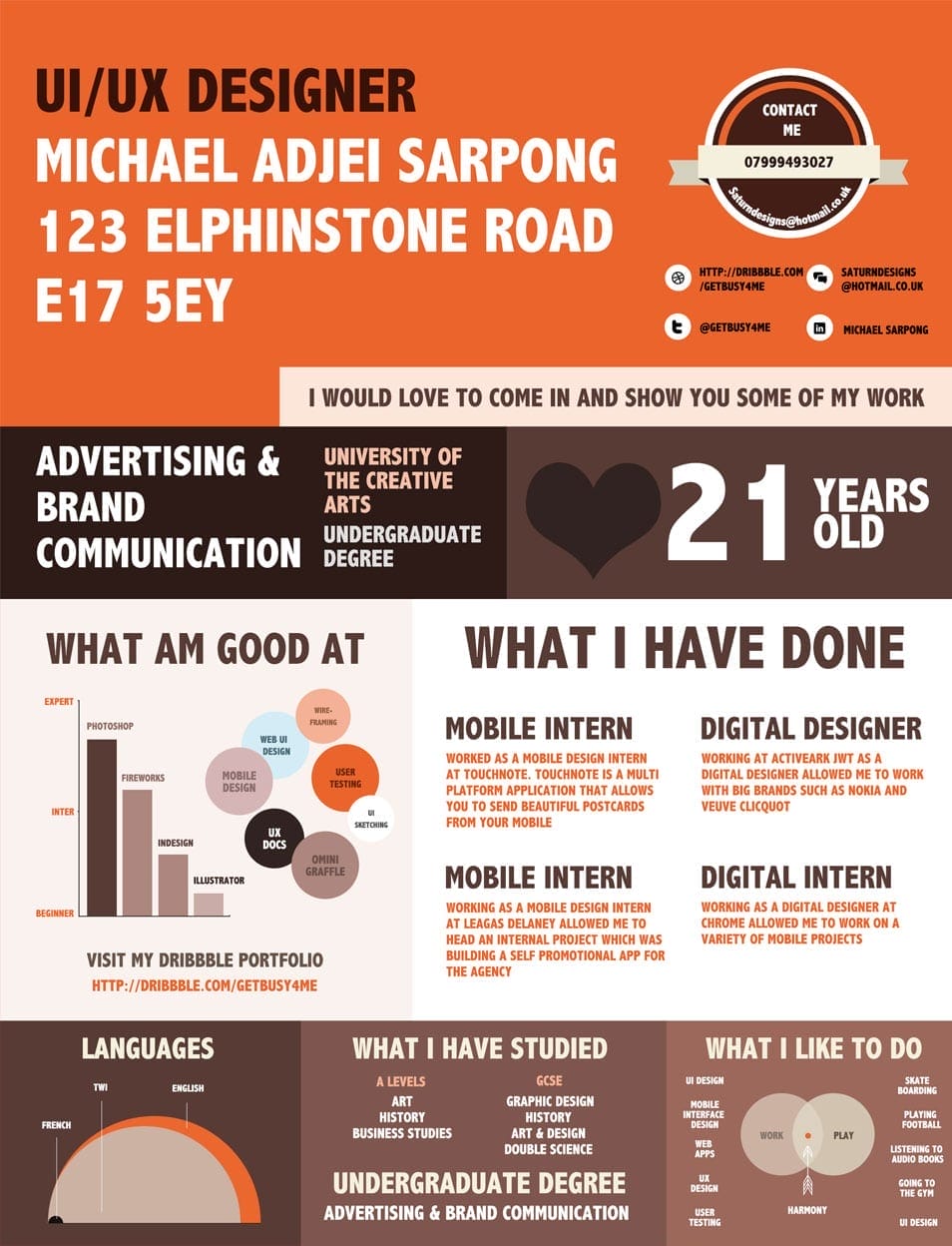 50 Creative CV/Resume Design Inspiration 11 Design Resume