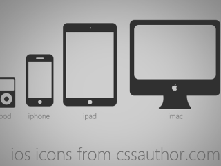Excellent iOS Devices Icons PSD for Free Download