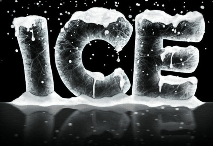 20 Best 3D Text Effect Photoshop Tutorials 13 Ice Text Effect