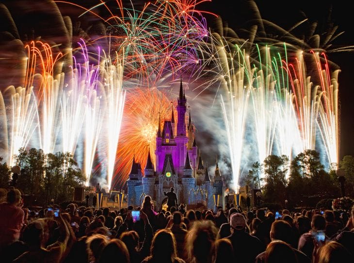 40 Amazing Examples of Firework Photography 6 Magic Kingdom