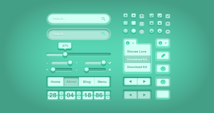 40 Beautiful User Interface Design Kits 19 Health Ui Kit