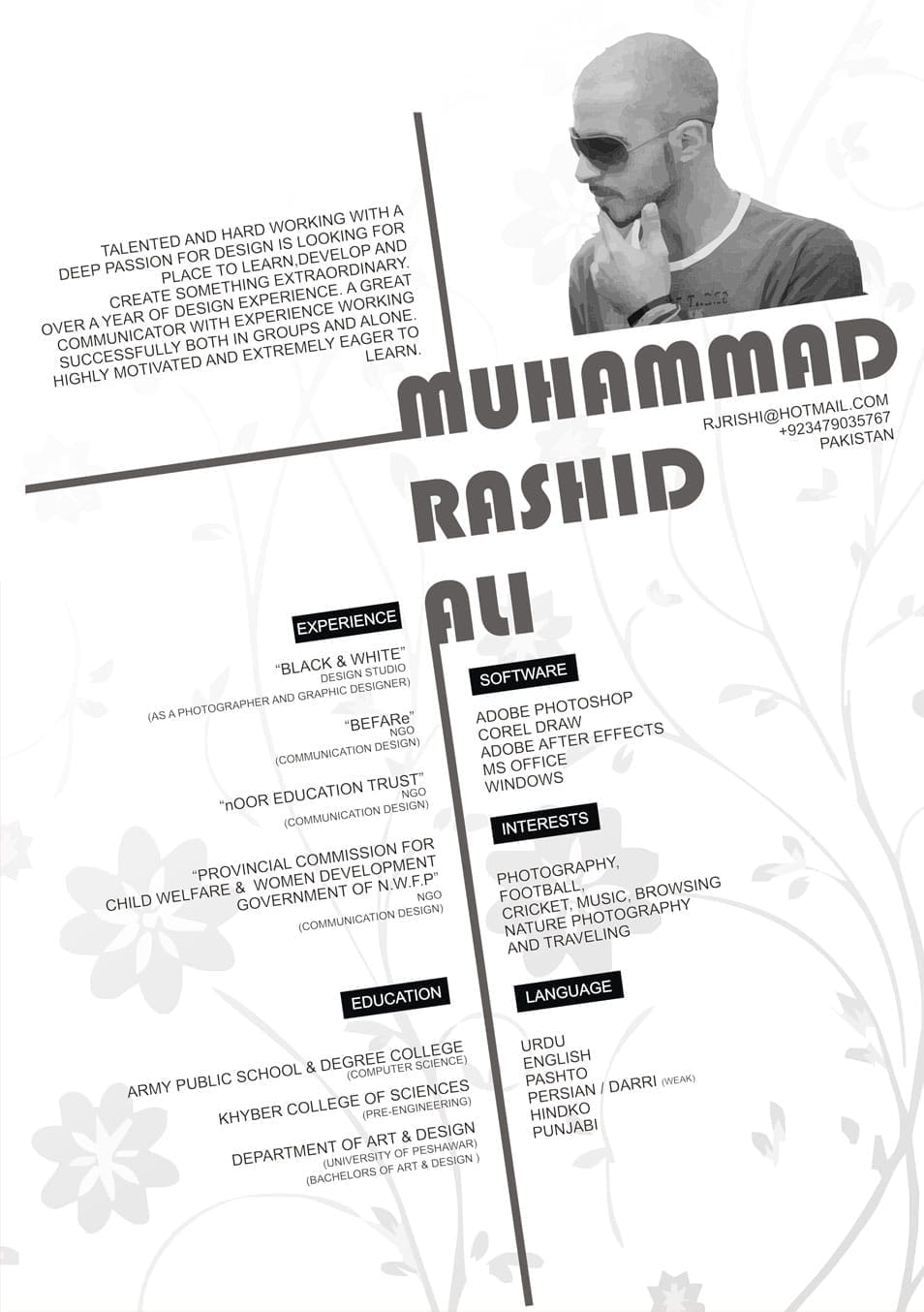 50 Creative CV/Resume Design Inspiration 13 My Resume