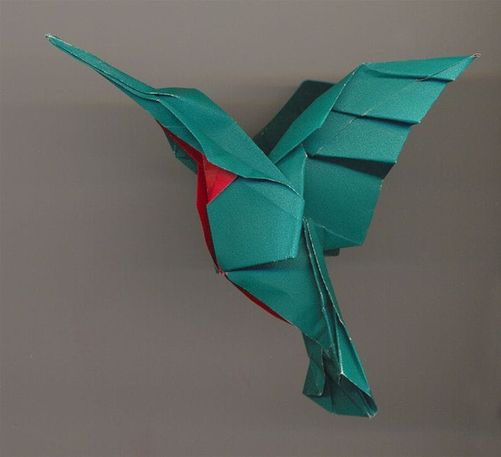 Origami Hummingbird