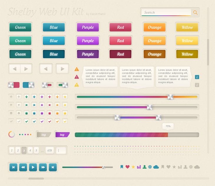 Shelby Web UI Kit