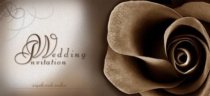 25 Examples of Stylish and Creative Designed Wedding Invitations 6 Wedding