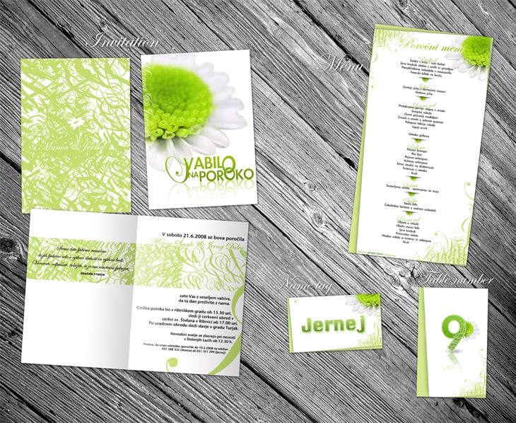 25 Examples of Stylish and Creative Designed Wedding Invitations 9 weding invitation