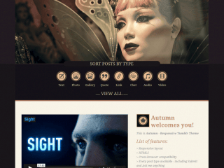 15 High Quality Premium Responsive Tumblr Theme