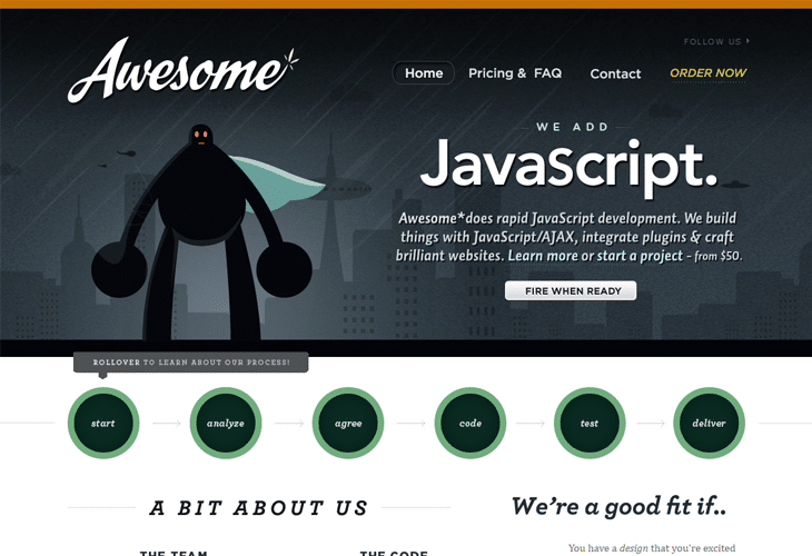 40 Best Examples of Circular Trends in Modern Web Design 11 Awesome