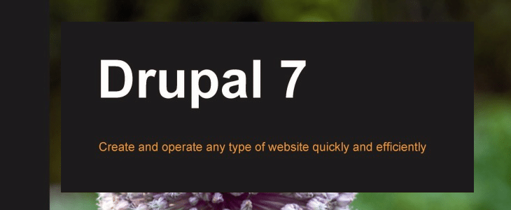 Drupal 7