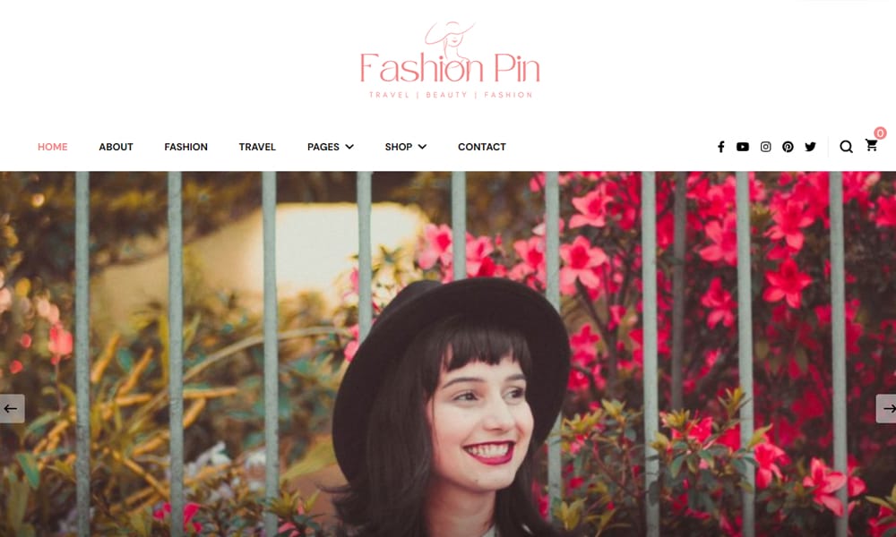 10+ Best Free Pinterest Style WordPress Themes 2022 3 Fashion Pin