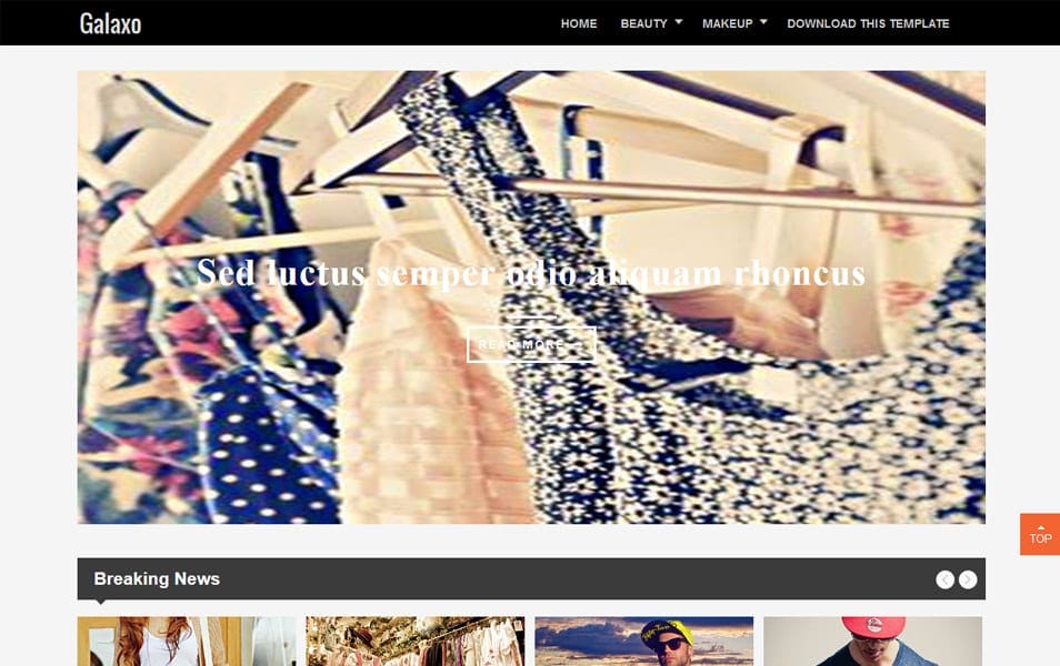 40+ Latest Free Gallery Style Blogger Templates 2022 31 Galaxo Responsive Blogger Template