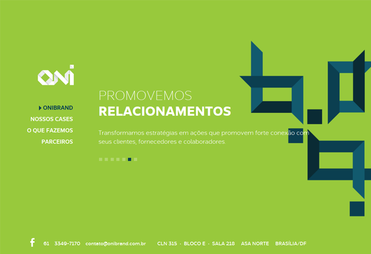 20 Awesome Green Color Website Designs for your Inspiration 2 Oni Branding & Design