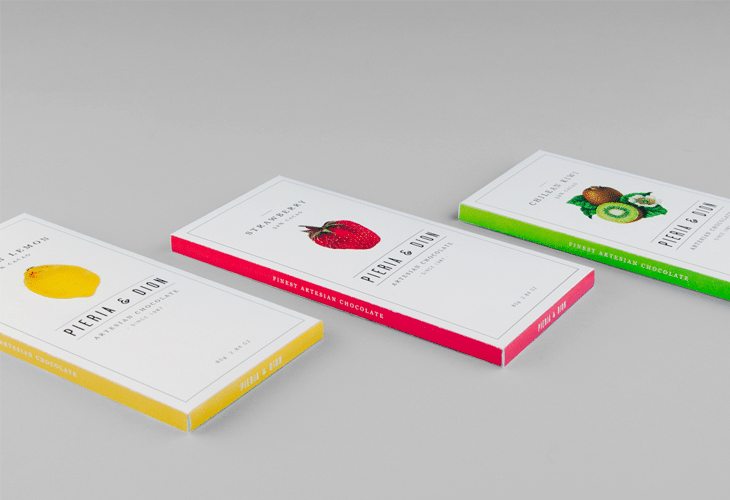 Pieria & Dion Packaging