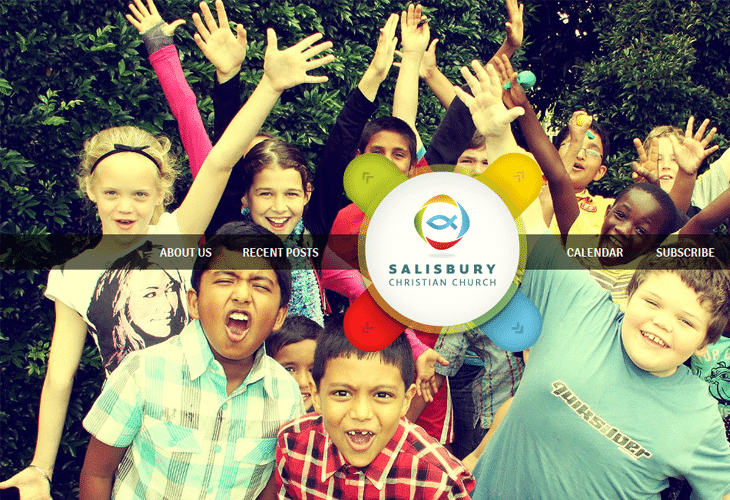 40 Best Examples of Circular Trends in Modern Web Design 10 Salisbury Christian Church