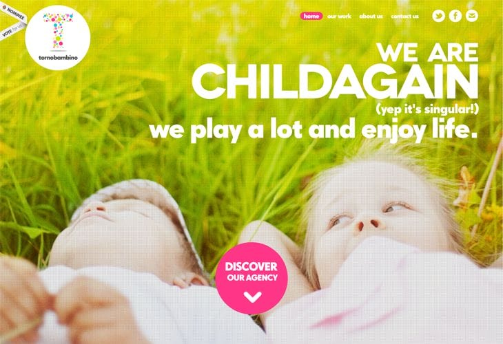 20 Awesome Green Color Website Designs for your Inspiration 6 Tornobambino