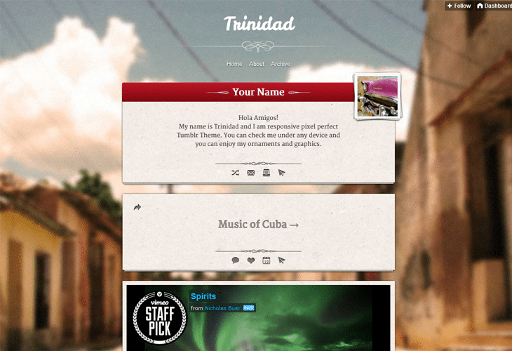 Trinidad Responsive Theme