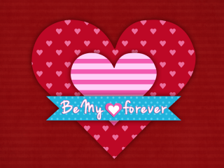 Valentines Day Greetings Card and Wallpaper PSD from CSS Author