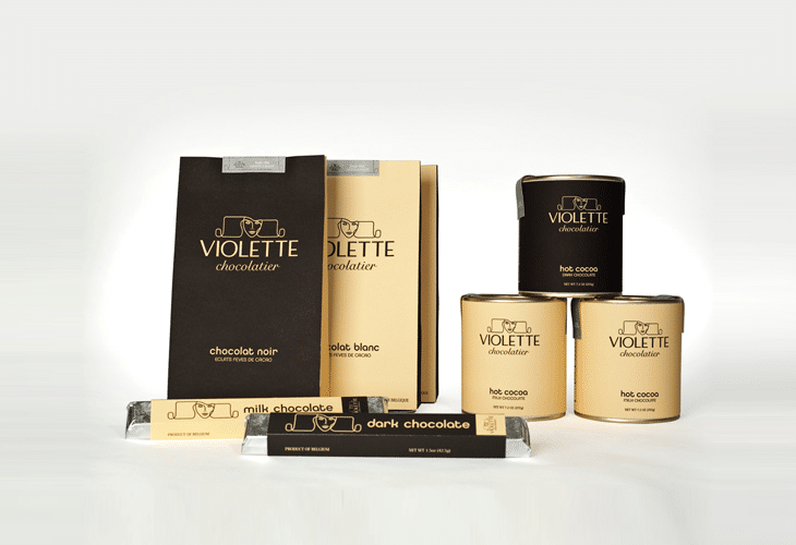 Violette Chocolatier - branding