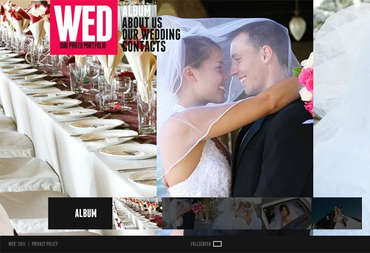 25 Premium Wedding Website Templates for Inspiration 10 Wedding Photo Portfolio