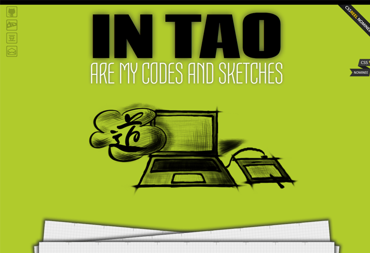 20 Awesome Green Color Website Designs for your Inspiration 1 Wenli Zhang