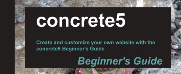 Download 40 Premium eBooks for Web Development 14 concrete5 Beginner's Guide