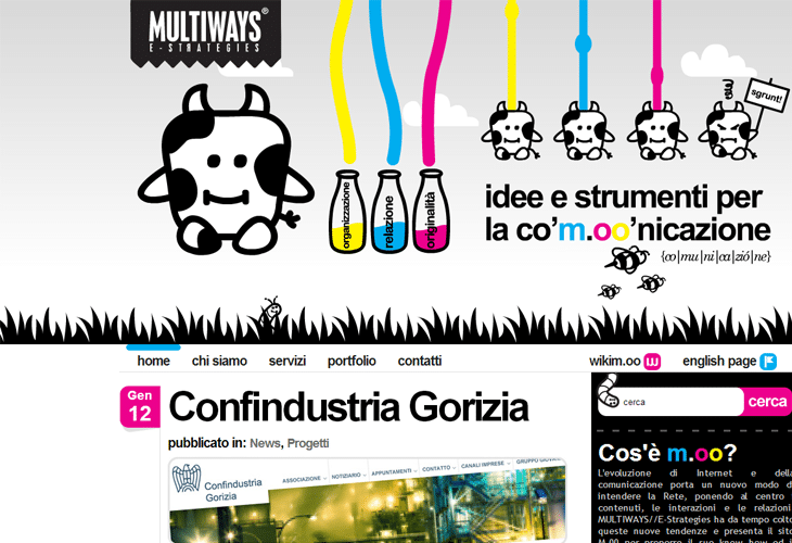 multiways Bright And Vibrant Color Websites