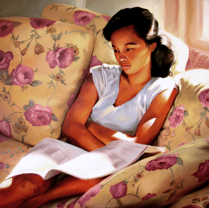 20 Explosive Colorful Oil Painting Portraits 7 Blackout