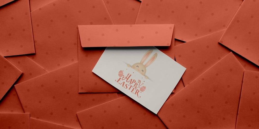 50 Beautiful Easter Wallpapers 83 Easter 2021 Greeting Card Mockup