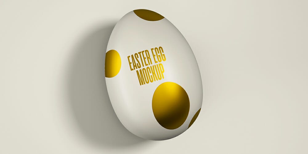 Easter Egg Mockup