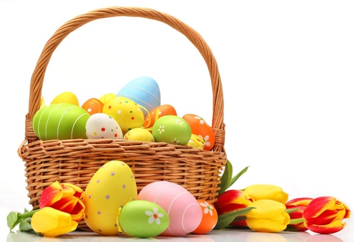 Easter Eggs Basket