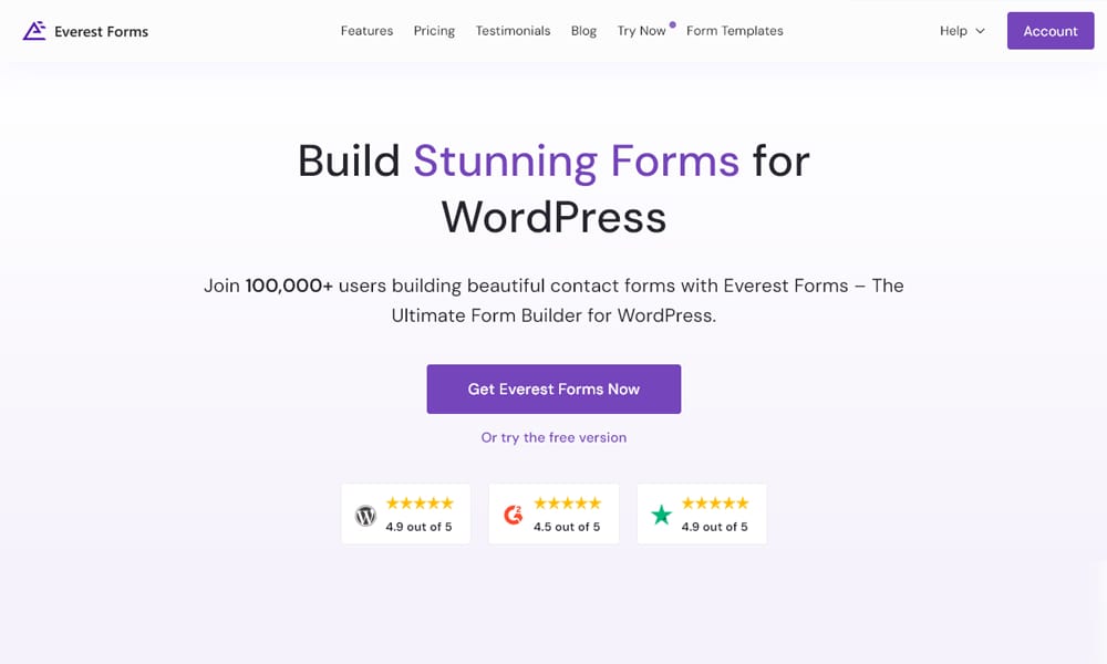 10 Best Contact Form Plugins for WordPress 12 Everest Forms