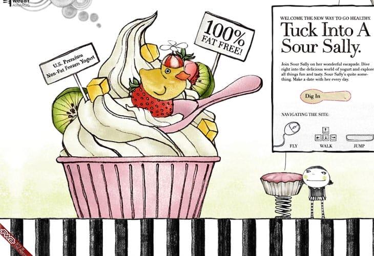 20 Beautiful Hand Drawn Website Designs For Your Inspiration 9 Hello Sour Sally