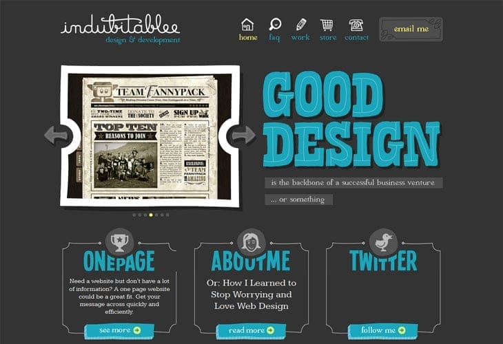 20 Beautiful Hand Drawn Website Designs For Your Inspiration 7 INDUBITABLEE