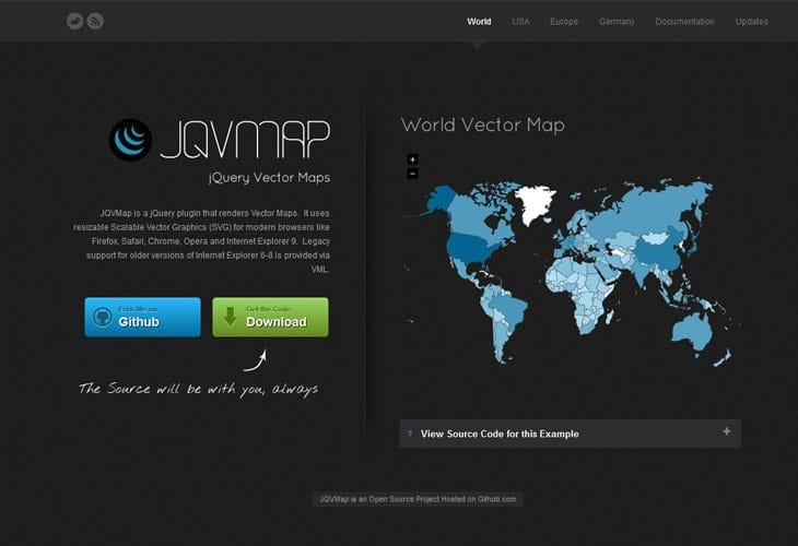 JQVMap