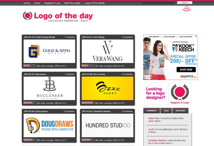 25 Useful Logo Design Inspiration Galleries 5 Logo Of The Day