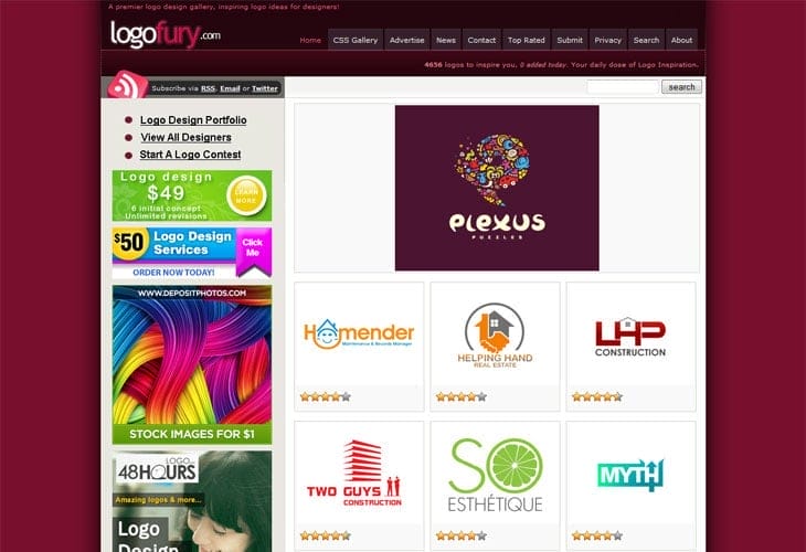 25 Useful Logo Design Inspiration Galleries 8 LogoFury