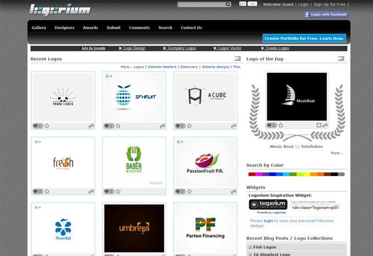 25 Useful Logo Design Inspiration Galleries 23 Logorium