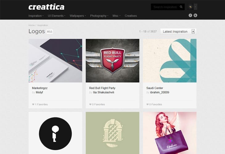 25 Useful Logo Design Inspiration Galleries 7 Logos - Creattica
