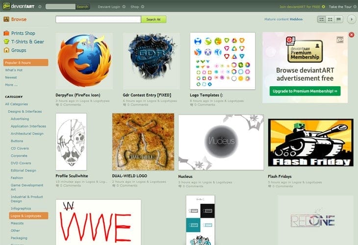 25 Useful Logo Design Inspiration Galleries 12 Logos - Deviant Art