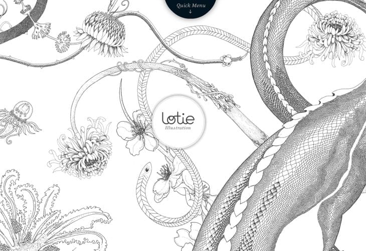 20 Beautiful Hand Drawn Website Designs For Your Inspiration 3 Lotie