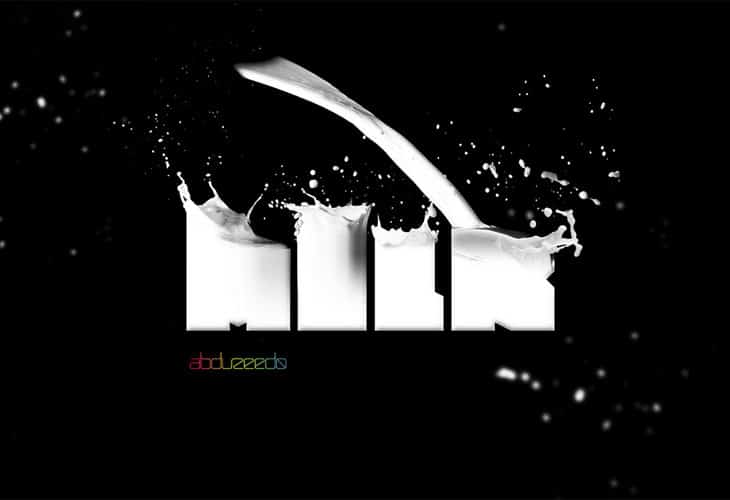 Milk-Typography-Effect-In-Photoshop