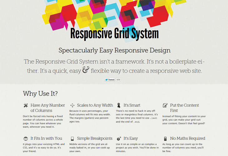 Responsive Grid System