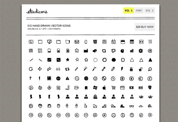 20 Beautiful Hand Drawn Website Designs For Your Inspiration 12 Steedicons