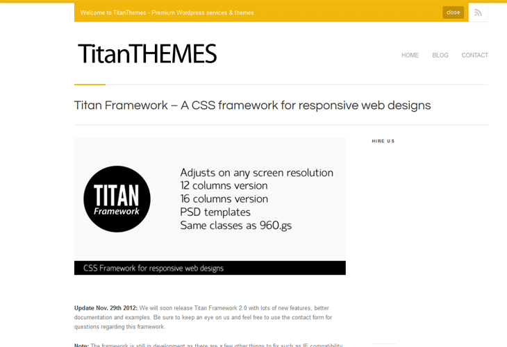 Titan Framework