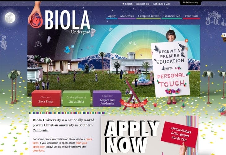 20 Beautiful Hand Drawn Website Designs For Your Inspiration 6 Undergrad Biola University