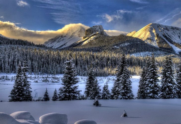 Winter-Mountain Winter-Mountain