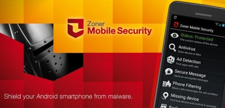 Best Security & Antivirus Apps for Android Phones 9 Zoner Mobile Security