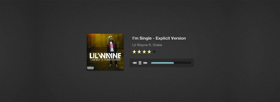175+ Free Music Player UI PSD Templates 56 Compact Music Player (PSD)
