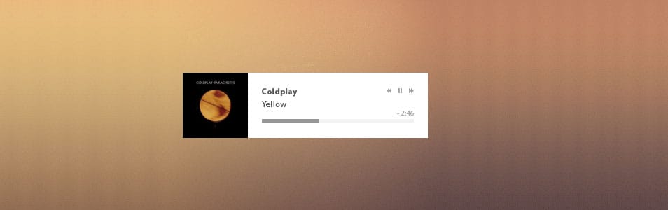 Diet Music Player PSD