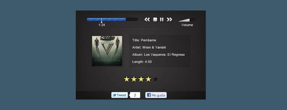 175+ Free Music Player UI PSD Templates 60 Free Audio Player PSD